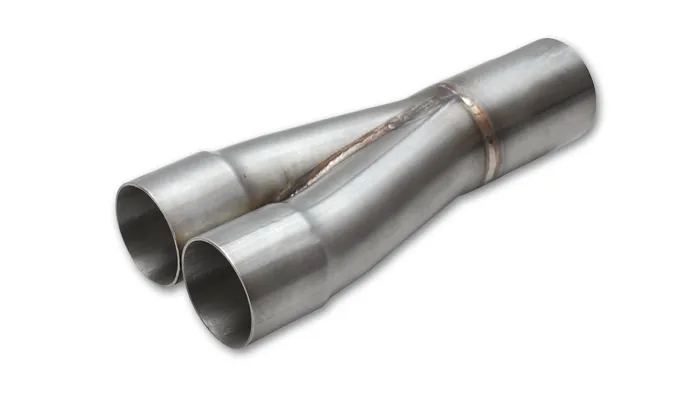 Vibrant Performance Vibrant Performance - 10356 - 2-1 Merge Collector, 2.25 in. Inlet I.D. x 3 in. Outlet O.D., 8.75 in. Overall Length