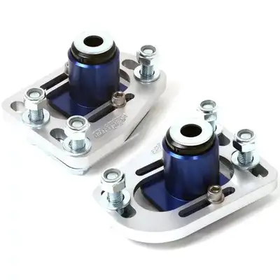 BBK Performance 1979-1993 Mustang Front Caster Camber Plate Kit Aluminum