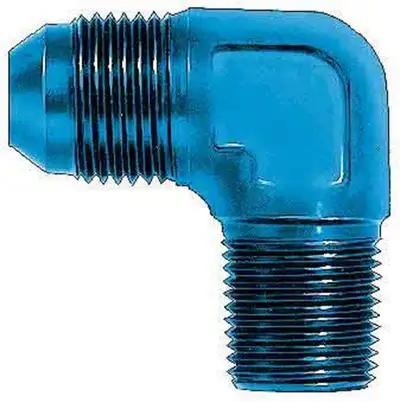 Aeroquip 90 Alum #8flare/3/8in Pipe