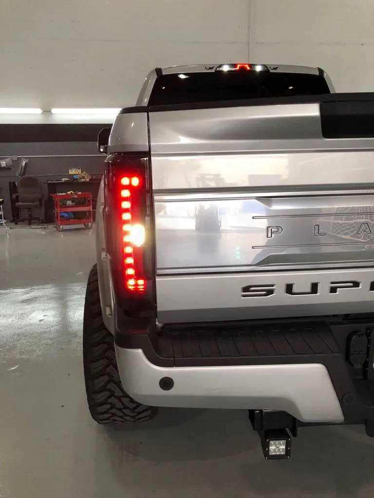 Ford Superduty F250350450550 17-19 Replaces OEM LED Style Tail Lights With Blis Blind Spot Warning System Oled Tail product image