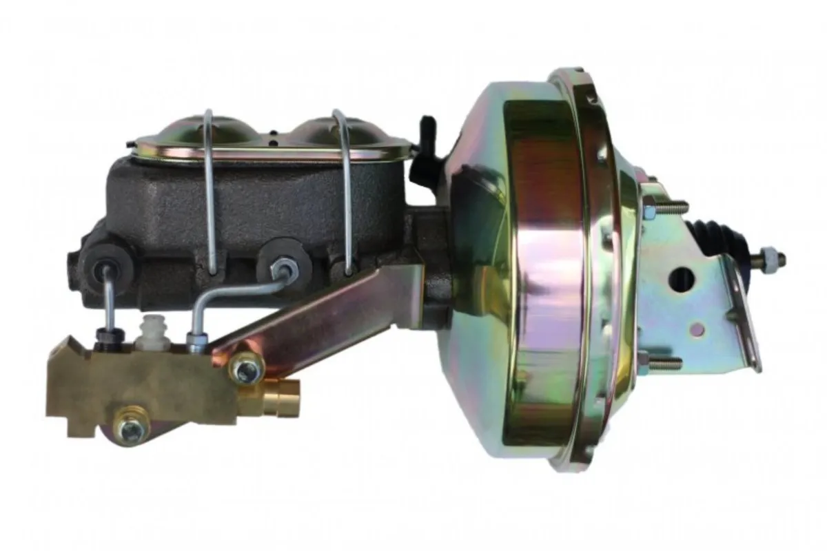 Leed Brakes 1E1A3 9 inch power booster, 1-1/8 inch bore master disc/disc (Zinc) product image