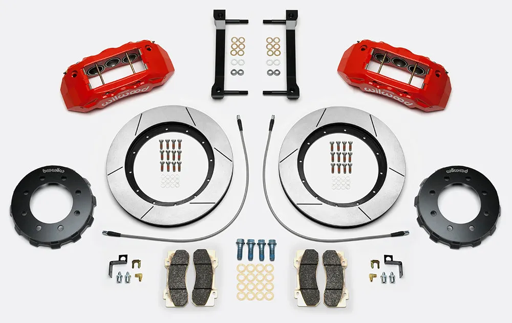 1317 F250/F350 4WD Kit Front Tx6r 15.00 Rotor Red W/Lines product image