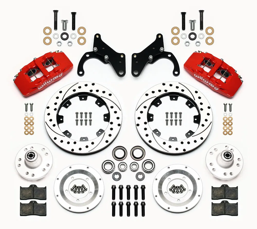 1968 - 1982 Chevrolet Forged Dynapro 6 Big Brake Front Brake Kit (Hub) - 140-12946 product image