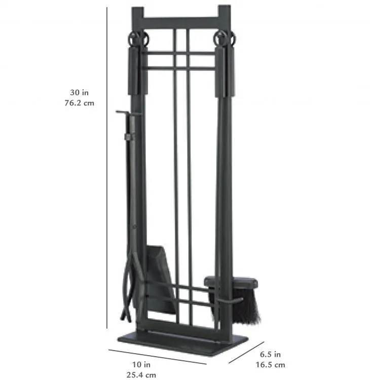 Pleasant Hearth - Preston 5 PC Fireplace Toolset product image