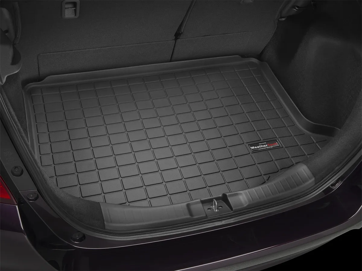 Black Cargo Liners Honda Fit 2015 + Does not fit EV models product image