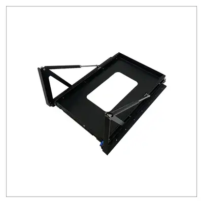 Overland Vehicle Systems Overland Refrigerator Tray - Small Size, with Slide and Tilt Overland Vehicle Systems