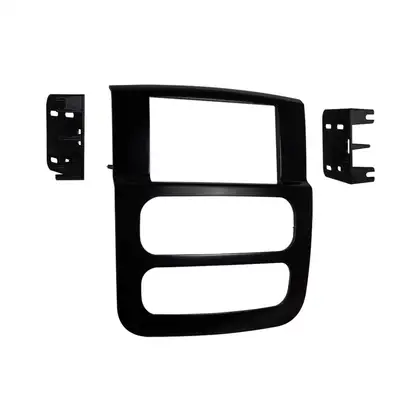 Metra Electronics Custom Fit Mounting Kit; Double DIN Radio Provision; Incl.: Radio Trim Panel/Brackets/Retaining Caps/Screws;