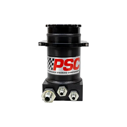 8.25 Hydroboost W/ Clamp 6 Return 10 Feed Black Anodized Black Street Cap product image