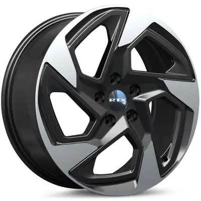 RTX Wheels Su01 18x7 5x114.3 Et55 Cb56.1 Gloss Black Machined