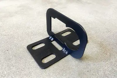 LoD Offroad 2021+ Bronco Trailer Hitch Plug Mount (Black Powder Coated)