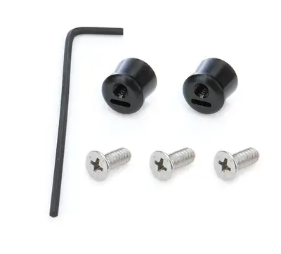 Pulse Racing Innovations Tear Off Post Black Lockdown