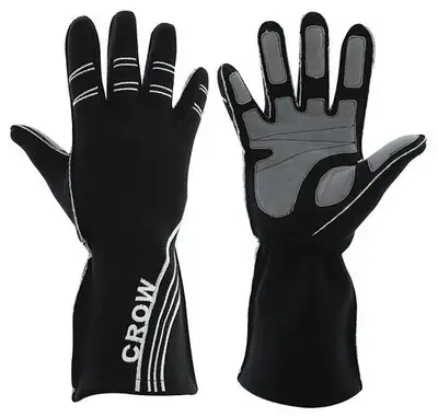 crow safety All Star Glove Black Large