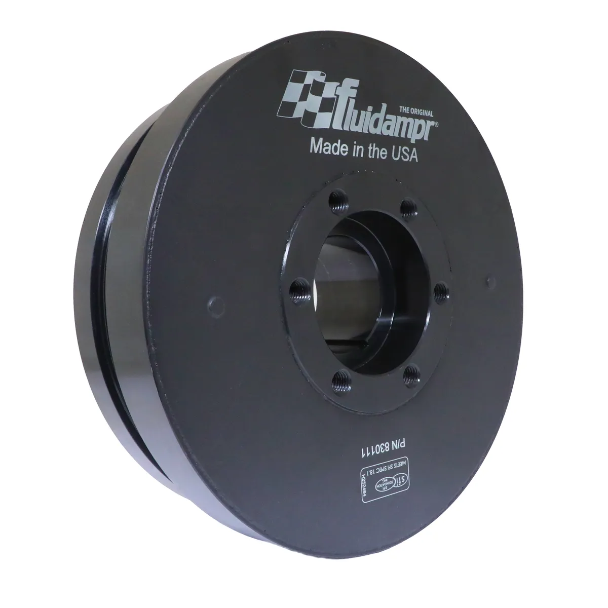 Performance Diesel 6.6L Chevy Duramax 2006-2007.5 External Balance Steel Black Zinc Finish O.D. 8-38 In. Performance Damper product image