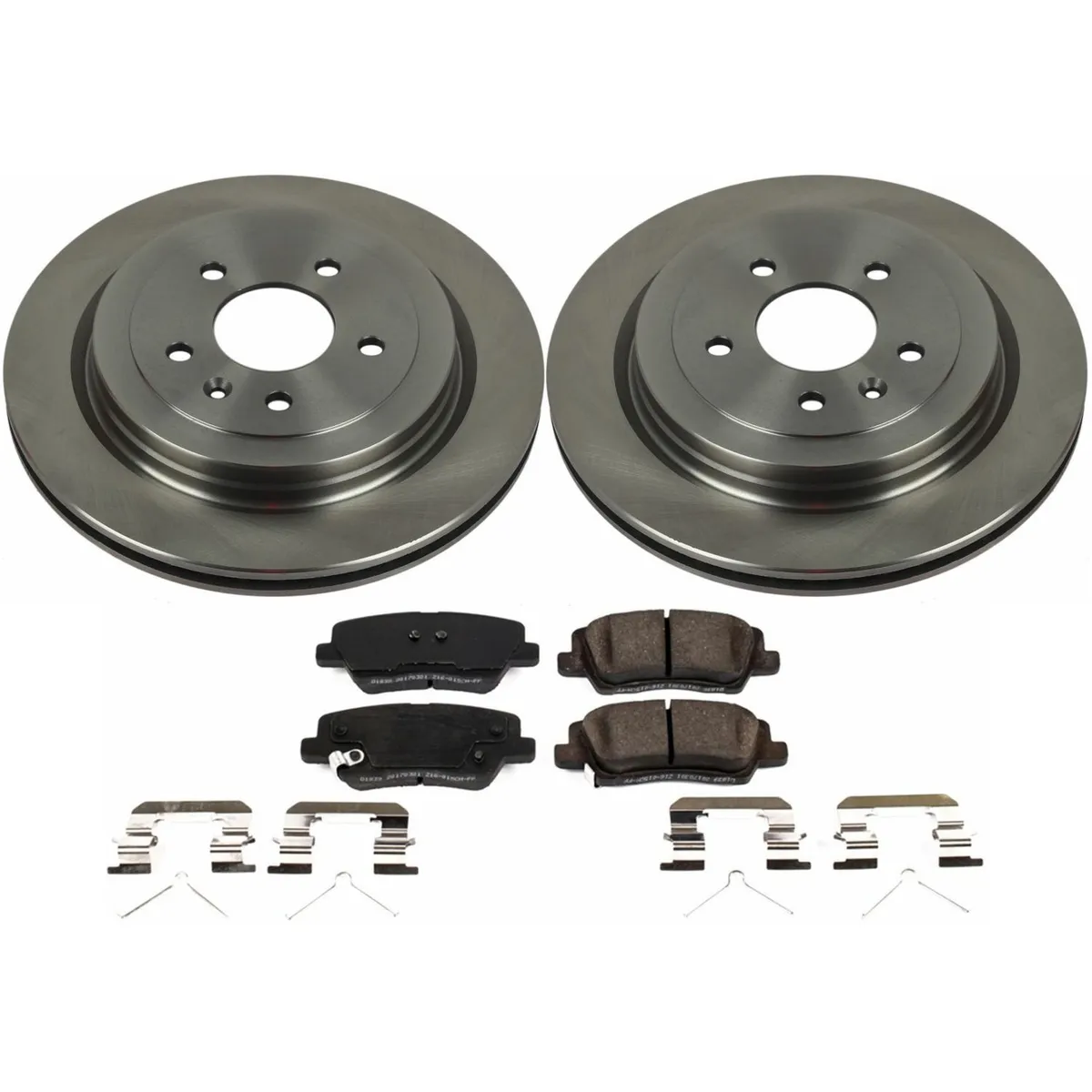 Z17 Direct Replacement Kit: Rotors; Ceramic Pads W/Hardware product image