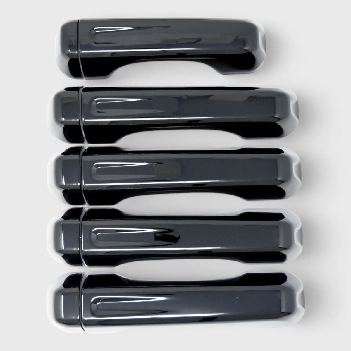 Chrome Delete Gloss Black Door Handle Cover No Smart Key - DH6286BLK product image