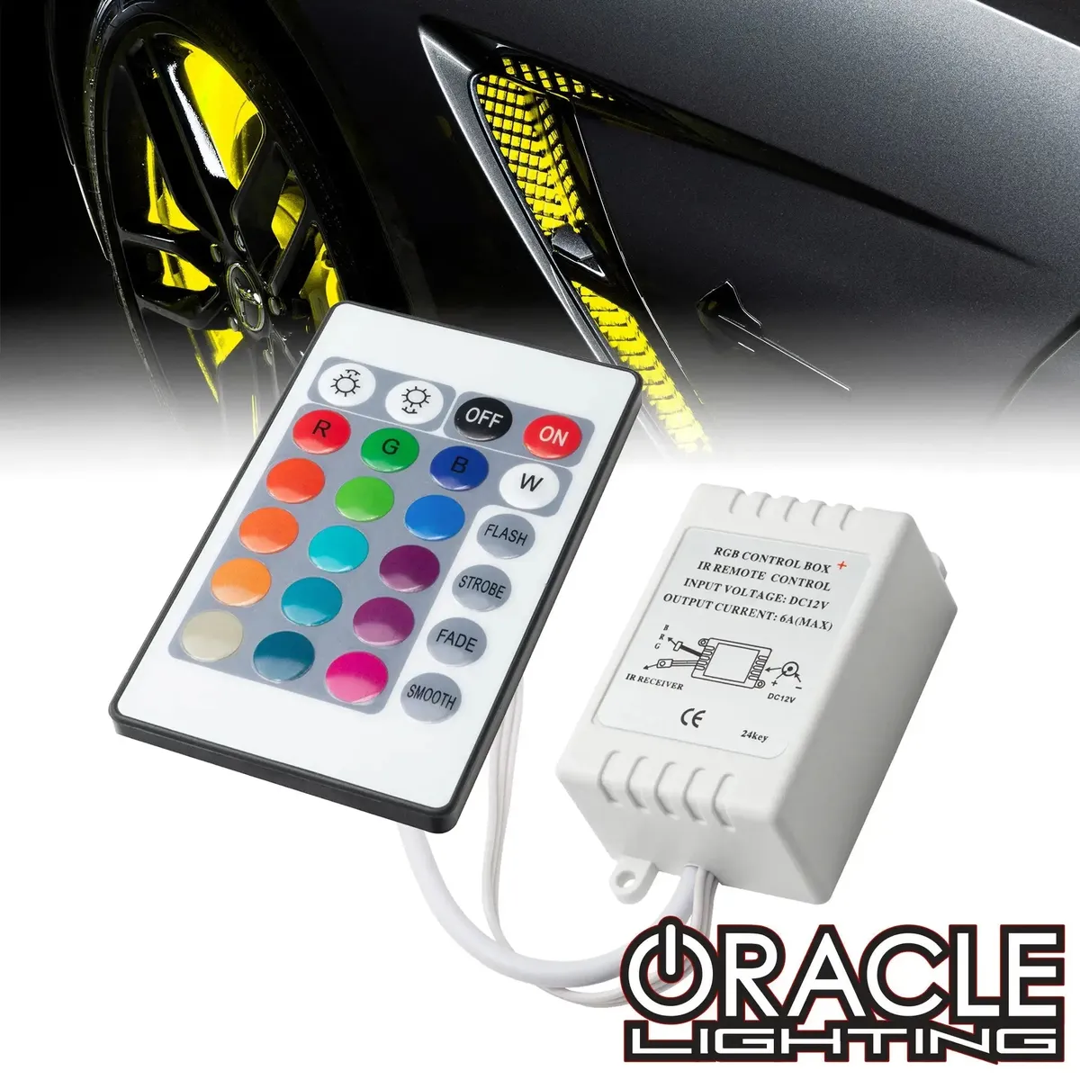 ORACLE 12V Simple LED Controller w/ Remote Remote/Controller N/A product image