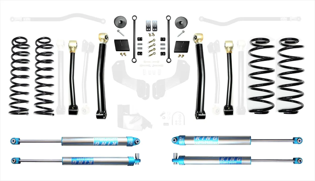 Jeep Wrangler JL 2.5 Heavy Duty Enforcer Overland Lift Stage 4 Plus With EVO Spec King 2.5 Shocks product image