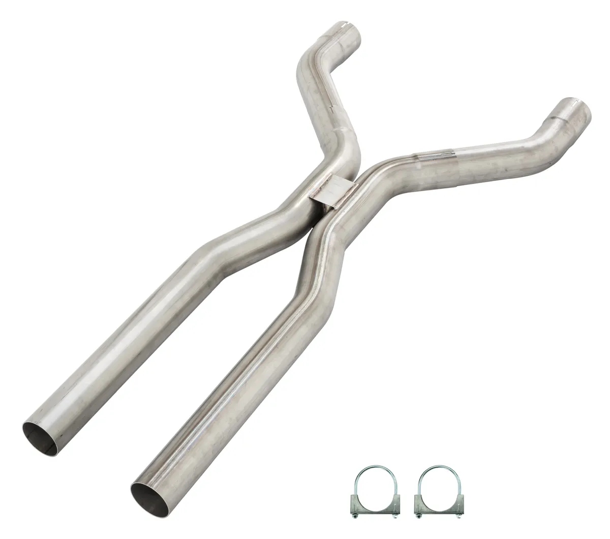 3 Inch Mandrel-Bent Tunnel Crossover Exhaust H-Pipe 409 Stainless Steel Pypes Exhaust product image