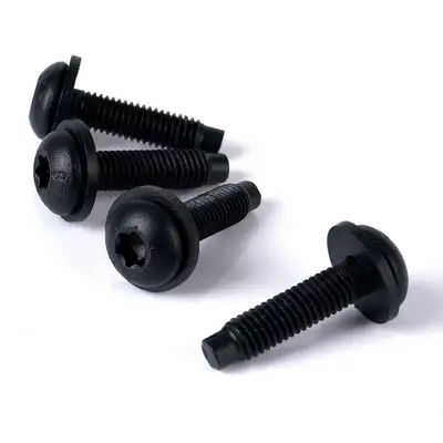 Xprite Xprite Extra Long M8 Torx Screws Bolts for LED Light Brackets on Pillars, Windshield Frame, Hinges, Doors, Roll Bars - 2007-2017 Jeep Wrangler JK