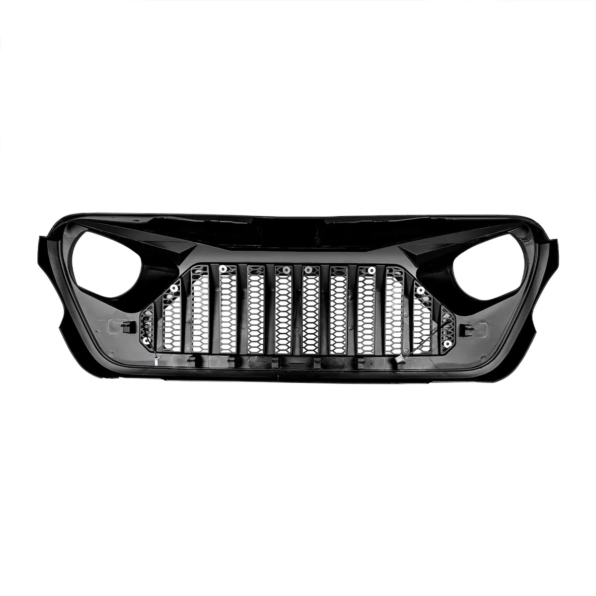 Gladiator Vader Grille W/ LED DRL and Turn Signals - Matte Black For 18+ Jeep Wrangler JL & Gladiator JT product image