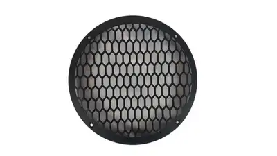 American SoundBar ASB Audio 8” Metal Speaker Grills (x4)- Black