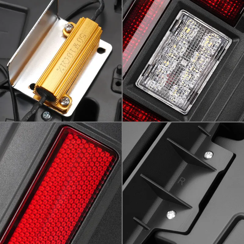 Flush Mount Jeep Wrangler Tail Lights – Ultra Bright LED Upgrade for JL 2018–2026 product image
