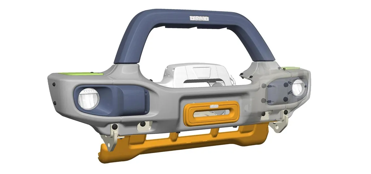AEV RX Front Bumper for JL Wrangler and JT Gladiator product image