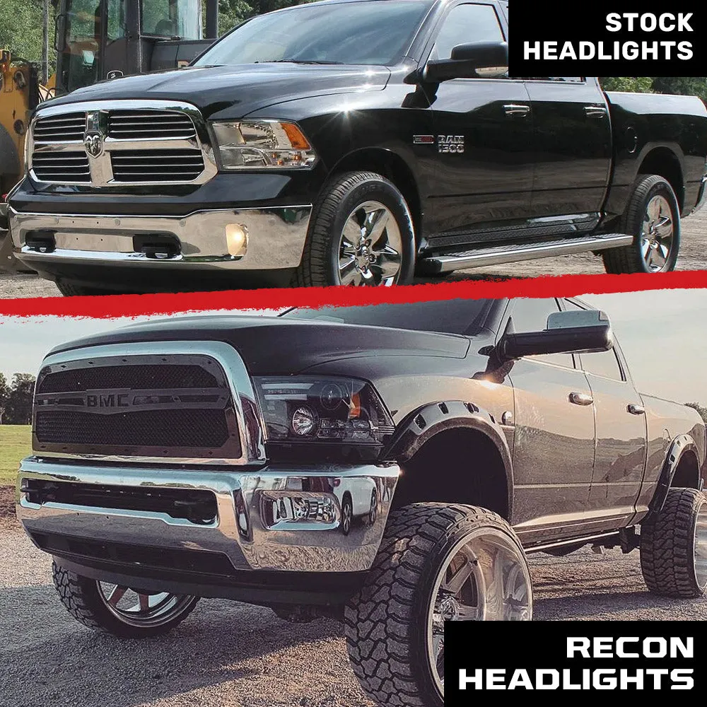Dodge RAM 14-19 1500 Classic Body Style w OEM Projectors And 15-18 25003500 w OEM Projectors - Projector Headlights w product image