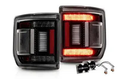 Morimoto XB LED Tail Lights: 2020+ Jeep Gladiator JT (Smoked Lens / Set)
