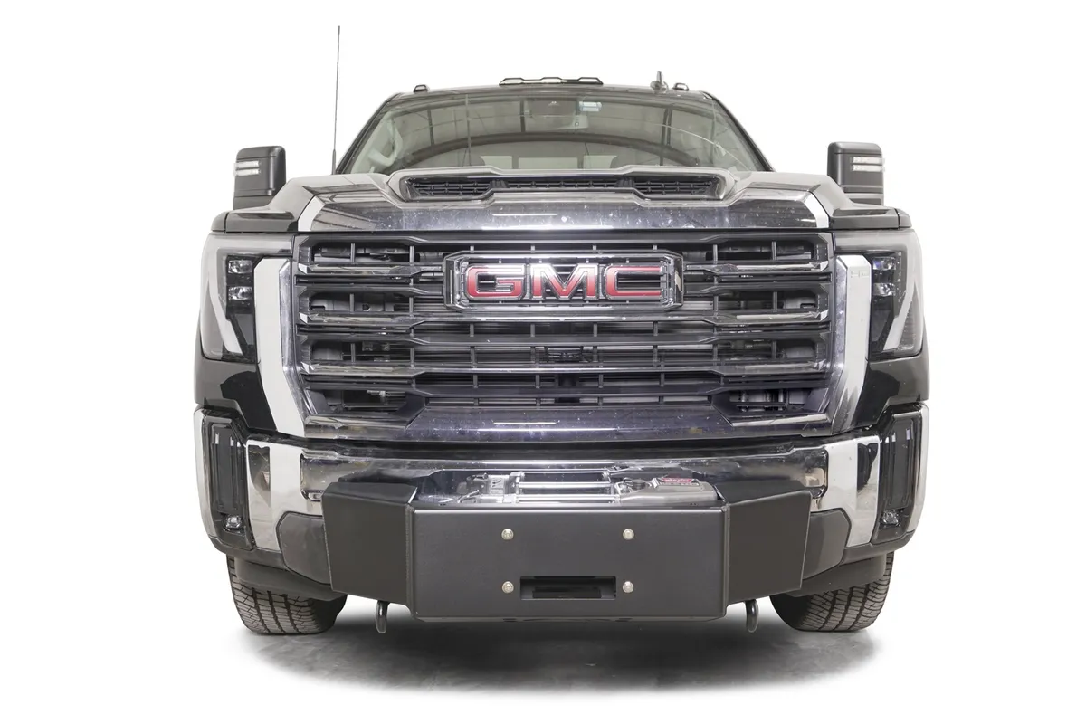 24c Sierra 2500/3500hd Winch Mount w/ no Guard Matte Finish product image