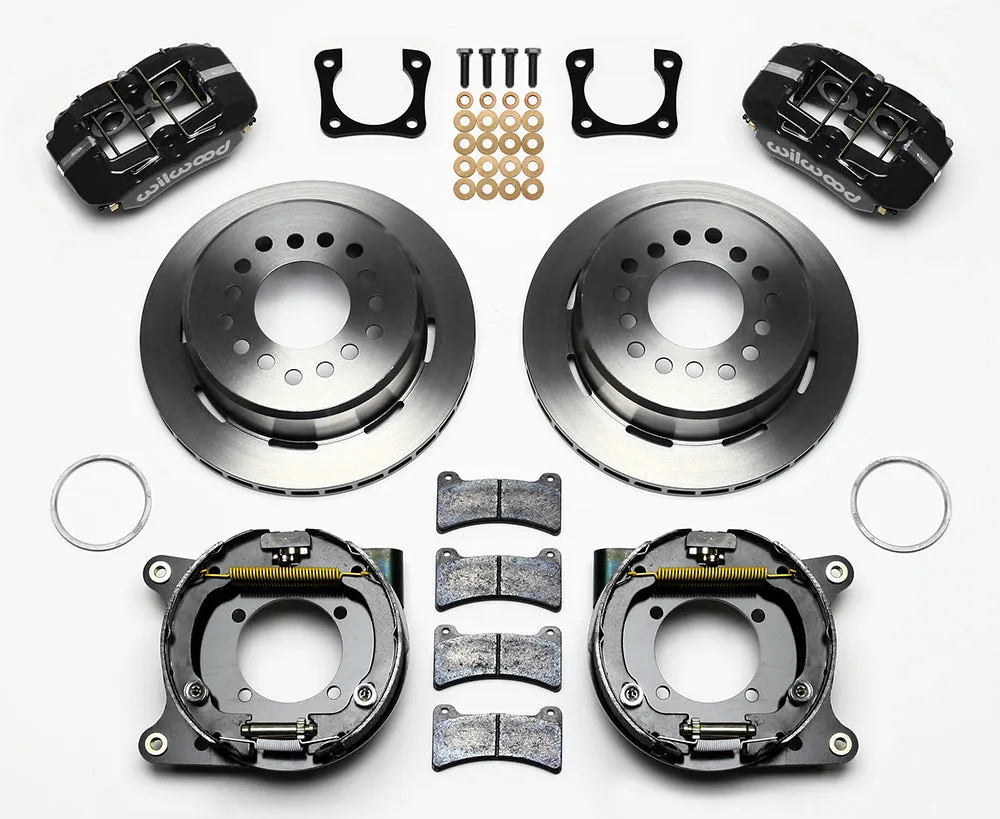 1964 - 1974 Buick, Chevrolet, Oldsmobile, Pontiac Forged Dynapro Low-Profile Rear Parking Brake Kit - 140-11401 product image