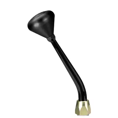 Lokar Electronic Sport Shifter; Floor; 8 in. Black Lever; Black Mushroom Shift Knob; For Use w/6L80 Transmission; Incl. Lever/Brackets/Neutral Safety Switch/ Hardware;