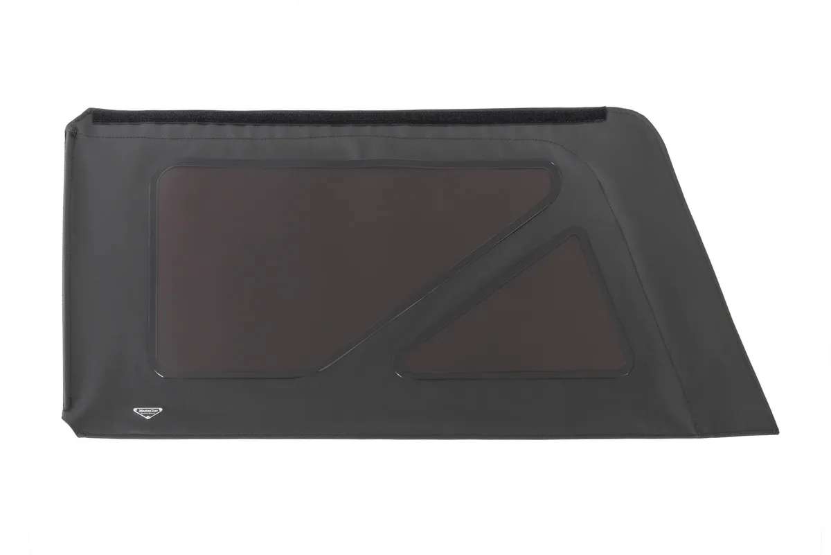 Replacement Window Kit 07-09 2DR JK Mopar Factory Top Only (2)Qtr Windows(1) Rear Window Tinted Glass Black Diamond Vinyl MasterTop product image