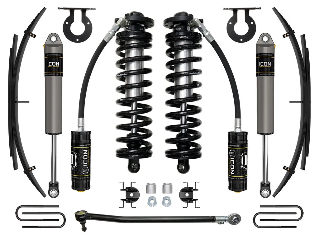 ICON 2017-2023 Ford F-250/F-350 Super Duty 4WD, 2.5-3" Lift, Stage 2 Coilover System w/ Expansion Packs product image