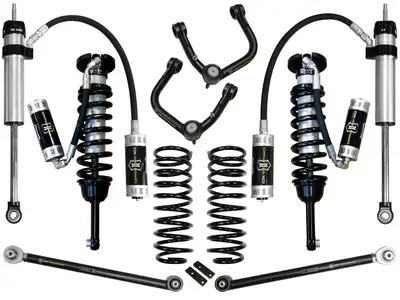 ICON Vehicle Dynamics ICON 03-09 4Runner/FJ Cruiser 0-3.5" Lift Stage 5 Suspension System, Tubular UCA