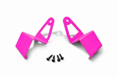 Steinjager Steinjäger Exterior Accessories Wrangler TJ 1997-2006 Light Mounts A-Pillar Hot Pink