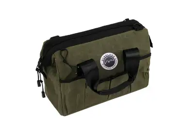 Overland Vehicle Systems All Purpose Tool Storage Bag - #16 Waxed Canvas Overland Vehicle Systems