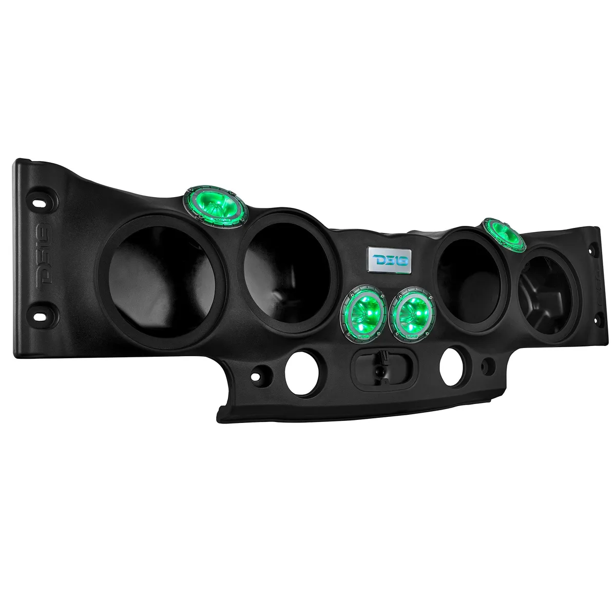 Jeep Jk/Jku Overhead Sound Bar System Fits 4 x 8" Speakers (Not Included) 4 x Tweeters Pro-Tw4l And 2 x Drivers Pro-Drnsc1.5 And Harness Included- Black product image