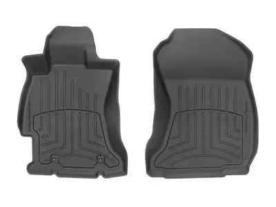 Weathertech Black Front 3D Floor Mats Subaru Forester 2014 - 2018