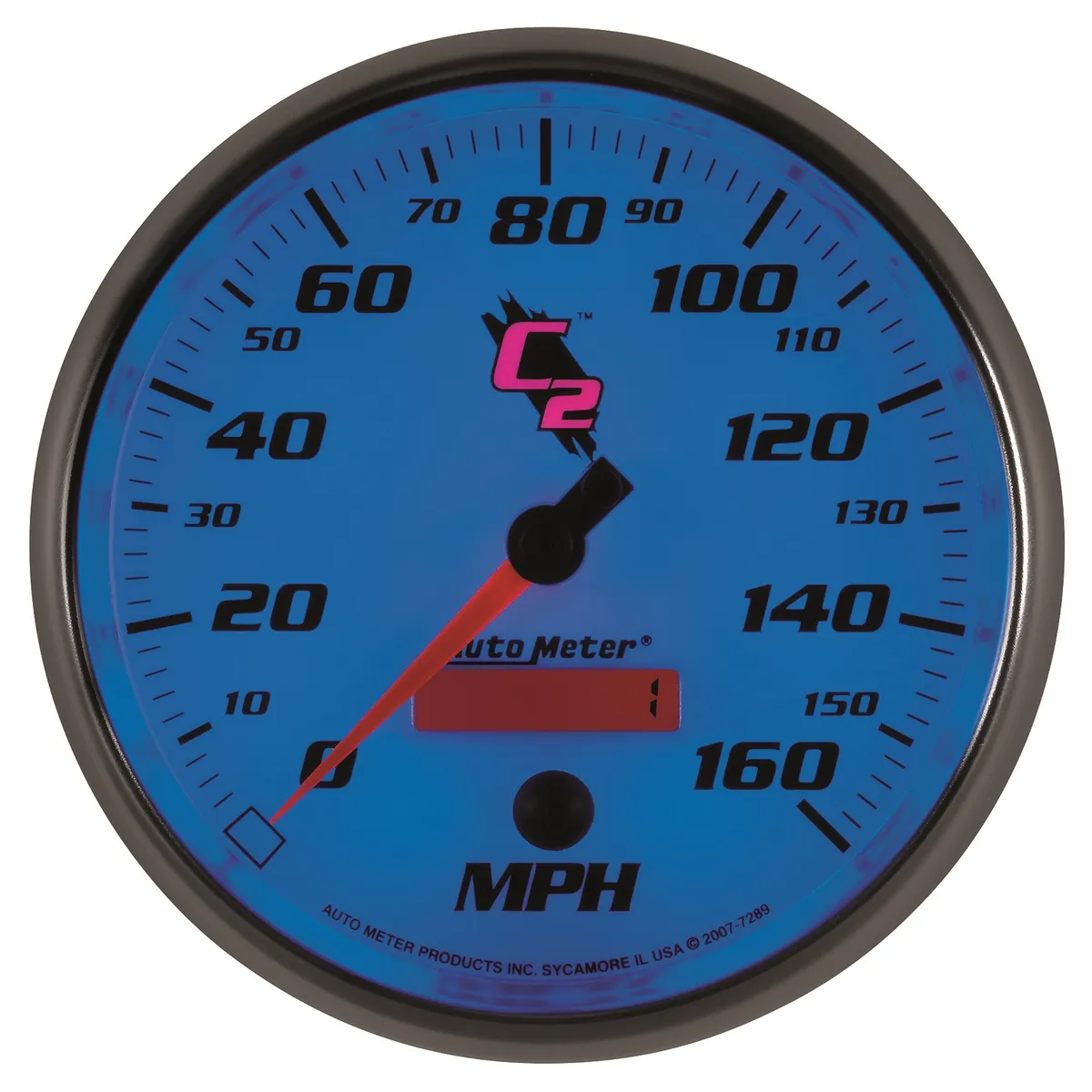 Gauge, Speedometer, 5", 160mph, Elec. Programmable, C2 product image