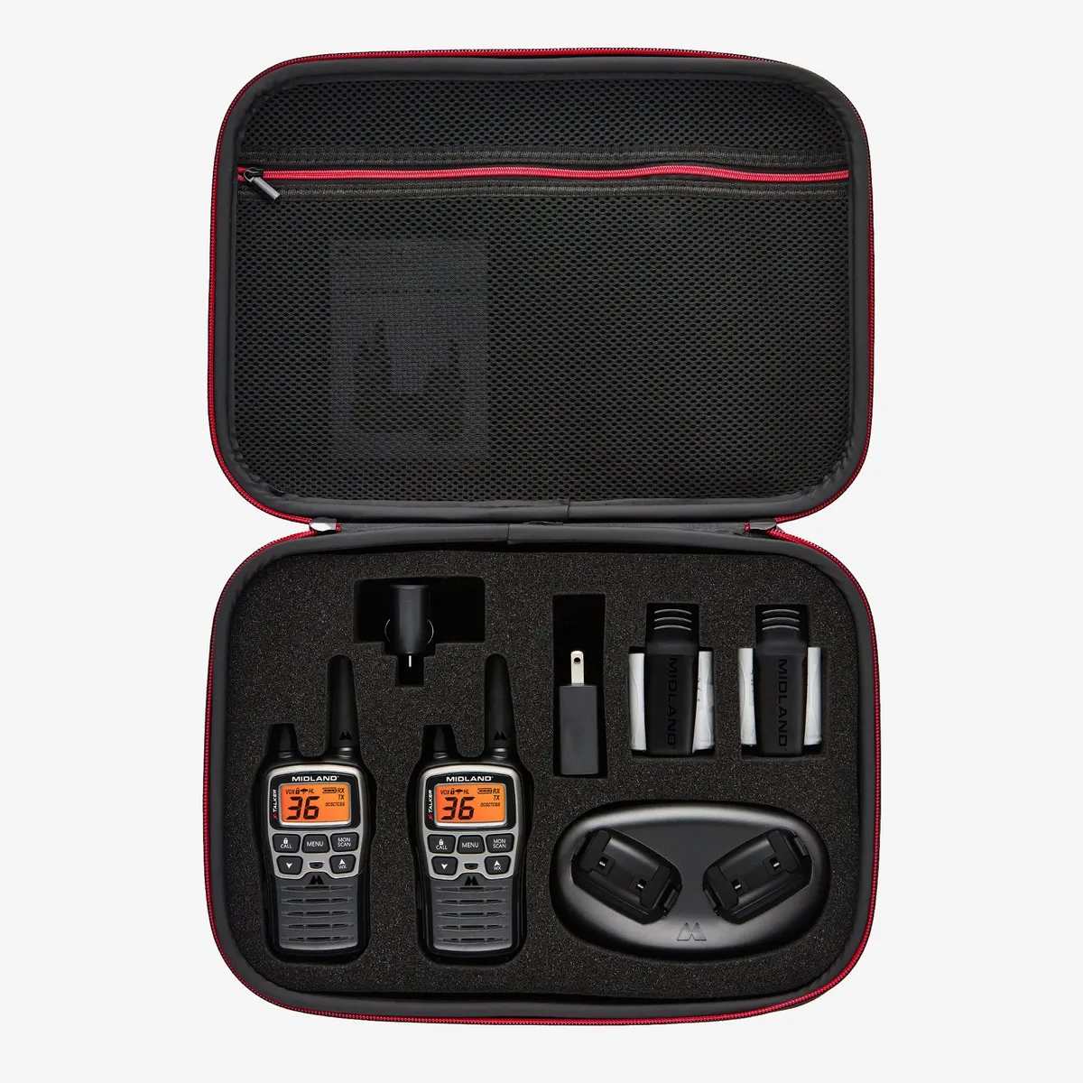 T77 X-Talker® FRS Walkie Talkie Bundle with Case - T77VP5 product image