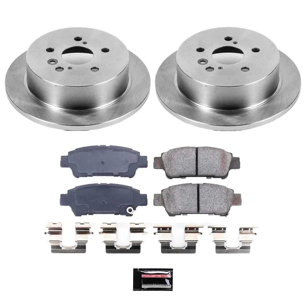 Z17 Direct Replacement Kit: Rotors; Ceramic Pads W/Hardware product image