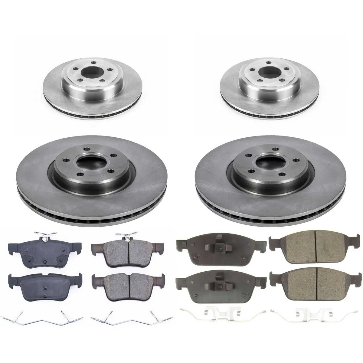 Z17 Direct Replacement Kit: Rotors; Ceramic Pads W/Hardware product image