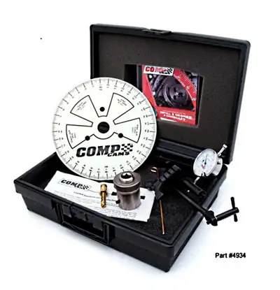 COMP Cams COMP Cams 4934 Heads-Off Camshaft Degree Kit for Chevrolet Small Block, V6 and 4 Cylinder
