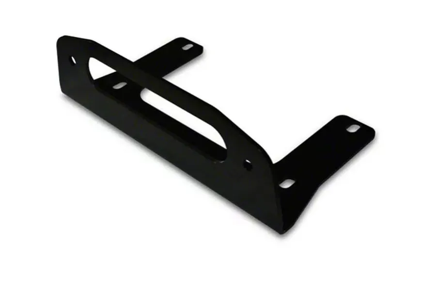 Poison Spyder Poison Spyder Front Winch Fairlead Mount Bracket - Black - JT/JL/JK