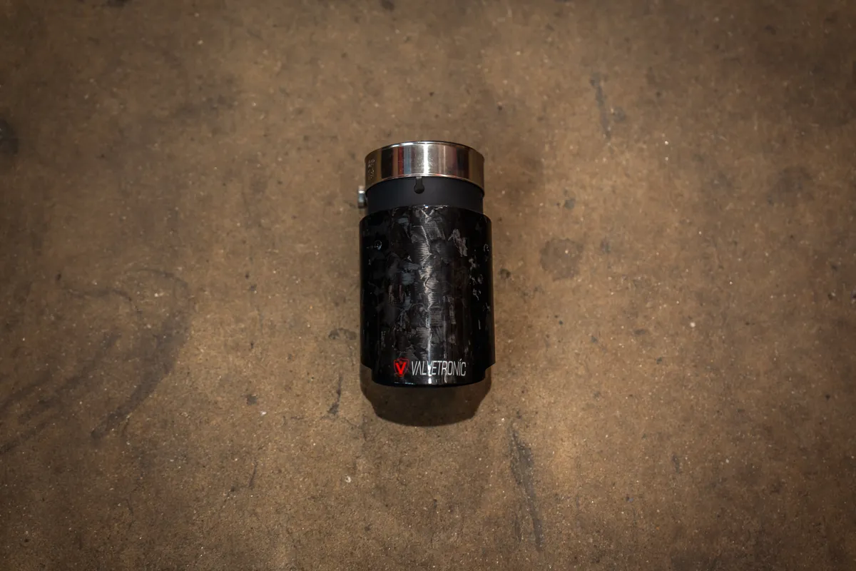 Universal Exhaust Tips 3.0 Inch T304 Stainless Steel Black Valvetronic Designs product image