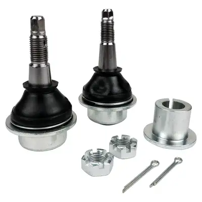 Crown Automotive Jeep Replacement Ball Joint Kit; Front; Left or Right; Upper/Lower; Steel; Rubber; Incl. Hardware;