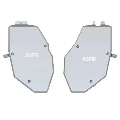 Asfir 4x4 Fuel Tank Skid Plate (Aluminum) Jeep Grand Cherokee WK2 2011-2021