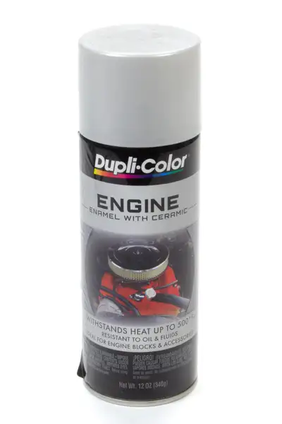 Dupli-Color Engine Enamel With Ceramic; Aluminum; 12 Oz. Aerosol