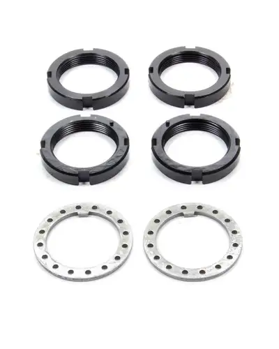 Mile Marker Spindle Nut Kit D30, D44, 10 Bolt 19 Spline Mile Marker